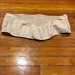Pregnancy Beige Elastic Belt for Women
